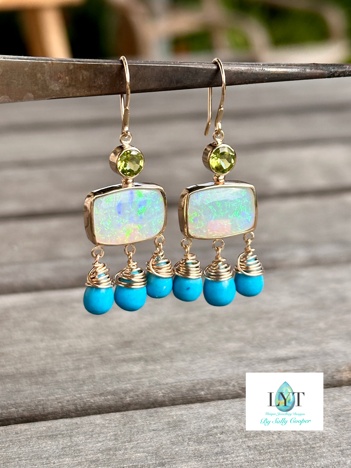 Crystal Opal and Turquoise