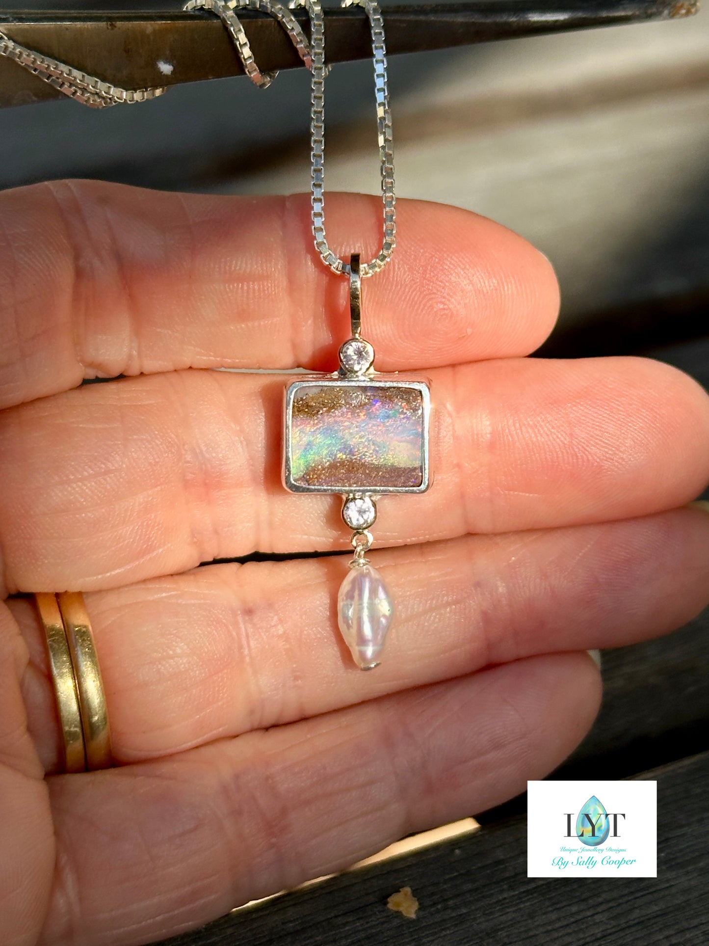 Outback Landscape with Pearl